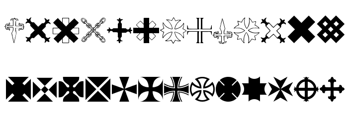 Laus Sus Cris Two Regular Font LOWERCASE