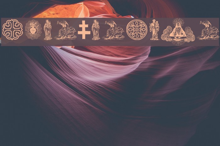 Laus Sus Cris Font examples