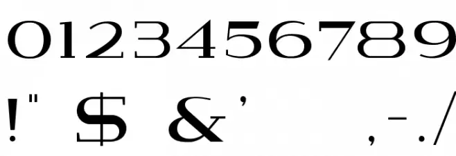 Lausanne Font OTHER CHARS