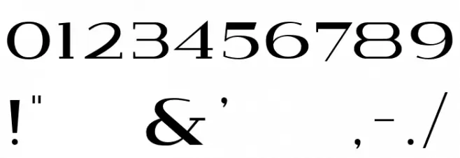 Lausanne Font OTHER CHARS