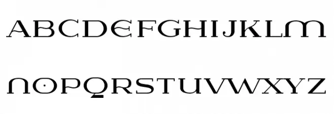 Lausanne Caratteri MINUSCOLO