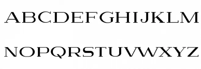 Lausanne Schriftart Groß