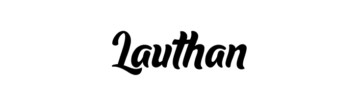 Lauthan  Free Fonts Download