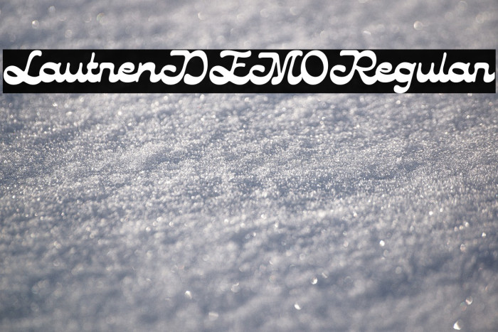 LautrenDEMO-Regular Example 1