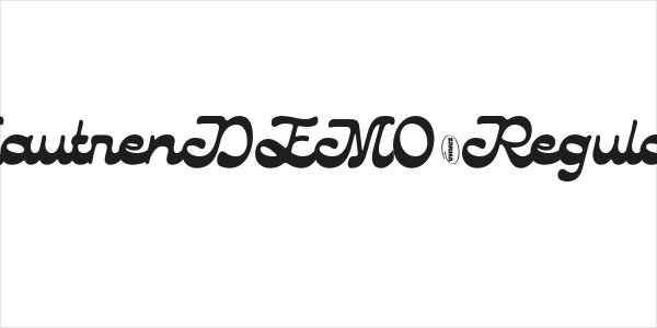 LautrenDEMO-Regular Logo