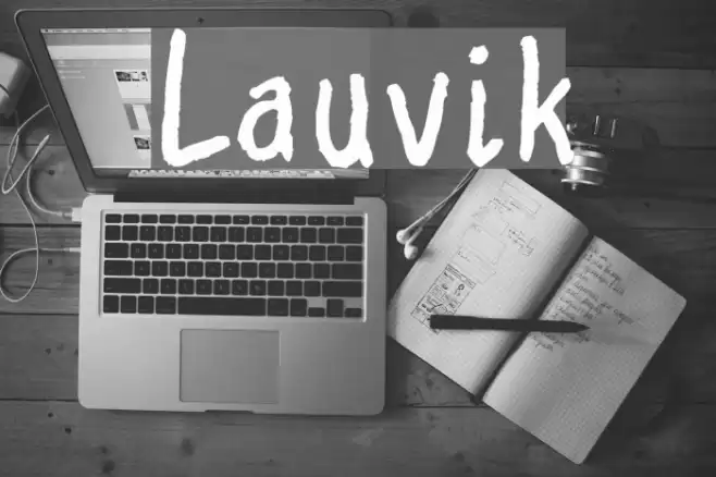 Lauvik Font examples