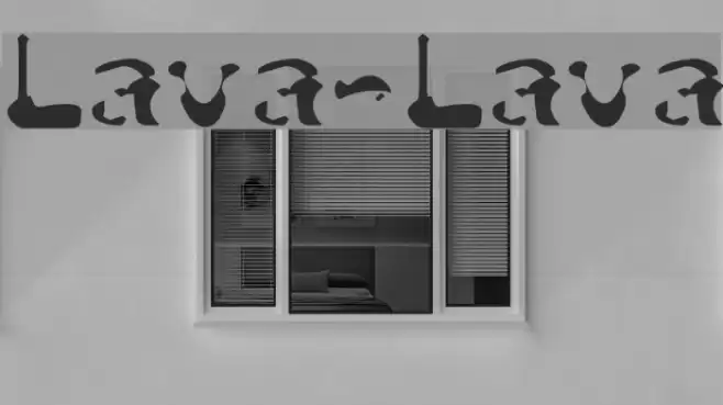 Lava-Lava Font examples