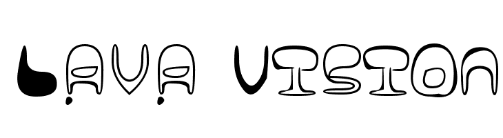 Lava Vision  Frei Schriftart Herunterladen