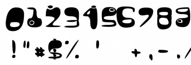 Lava Vision Font OTHER CHARS