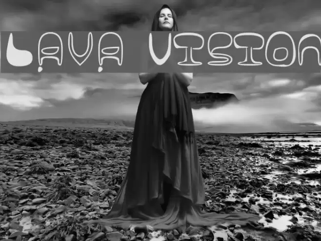 Lava Vision Font examples
