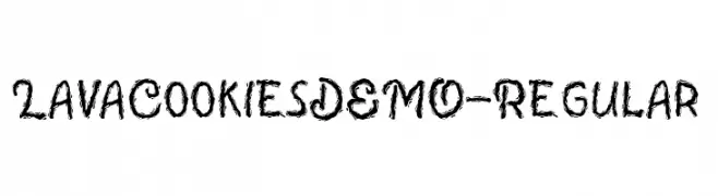 LavaCookiesDEMO-Regular  لخطوط تنزيل