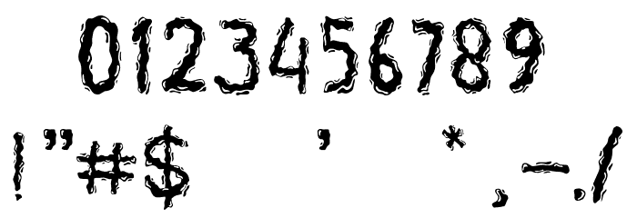 LavaCookiesDEMO-Regular Font OTHER CHARS