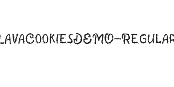 LavaCookiesDEMO-Regular Logo