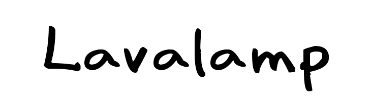 Lavalamp  font caratteri gratis