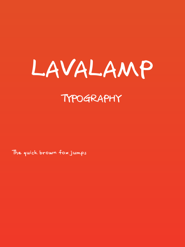 Lavalamp Poster