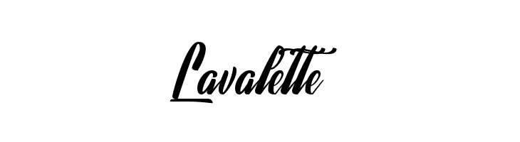 Lavalette  font caratteri gratis