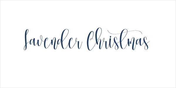 Lavender Christmas Logo