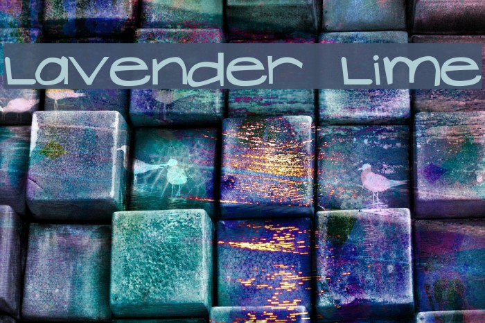Lavender Lime Example 2
