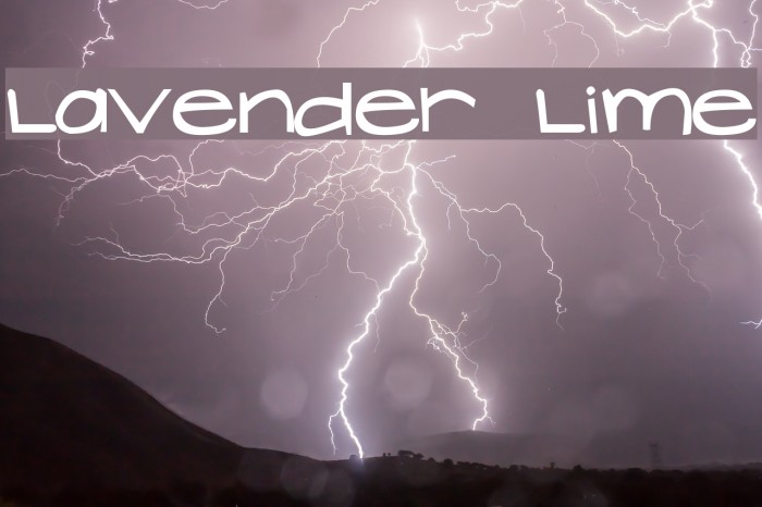 Lavender Lime Example 3