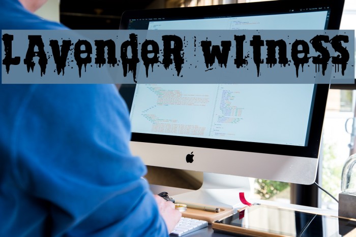 Lavender Witness لخطوط تنزيل examples