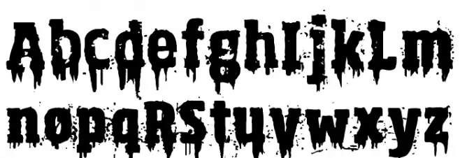 Lavender Witness Font LOWERCASE