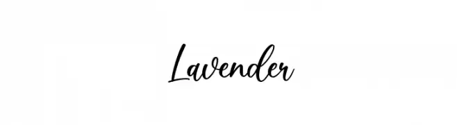 Lavender  नि: शुल्क फ़ॉन्ट्स डाउनलोड