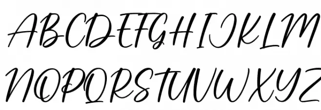 Lavender Fonte MAIÚSCULAS