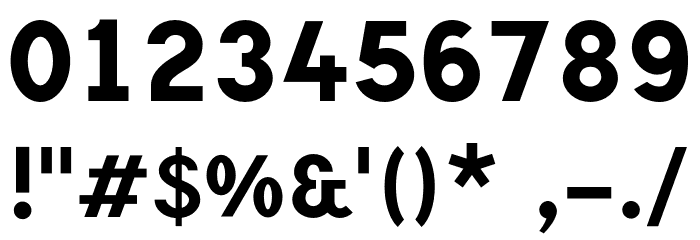 Laverick-Bold Font OTHER CHARS