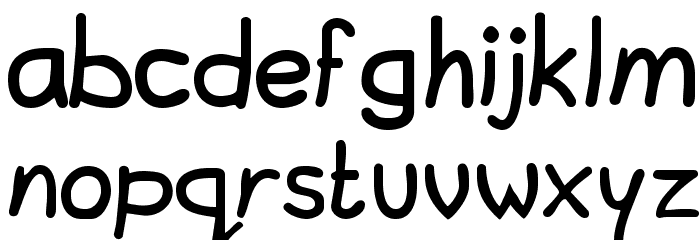 Lavi Font LOWERCASE