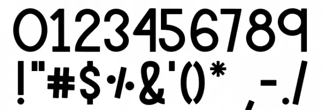 Lavigne Font OTHER CHARS