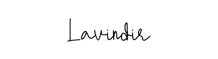 Lavindir  免费字体下载