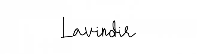 Lavindir  font caratteri gratis