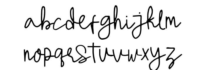 Lavindir Font LOWERCASE