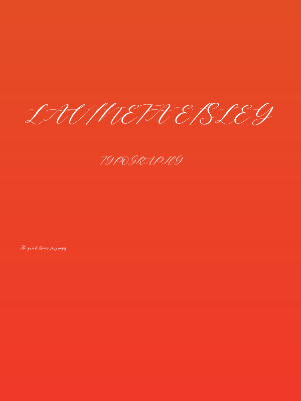 Lavineta Eisley Poster