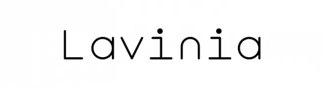 Lavinia  les polices de caractères gratuit tlcharger