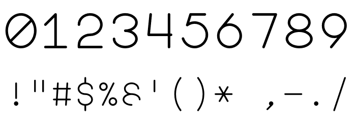 Lavinia Font OTHER CHARS