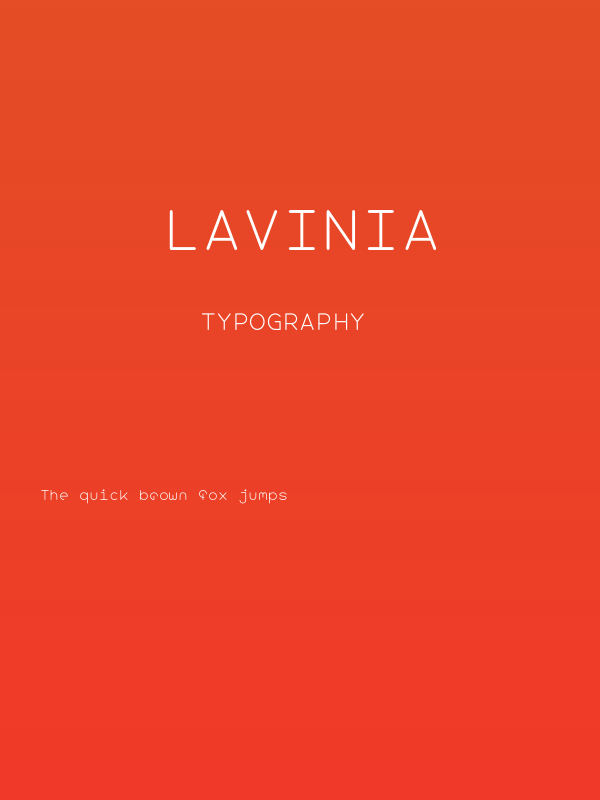 Lavinia Poster