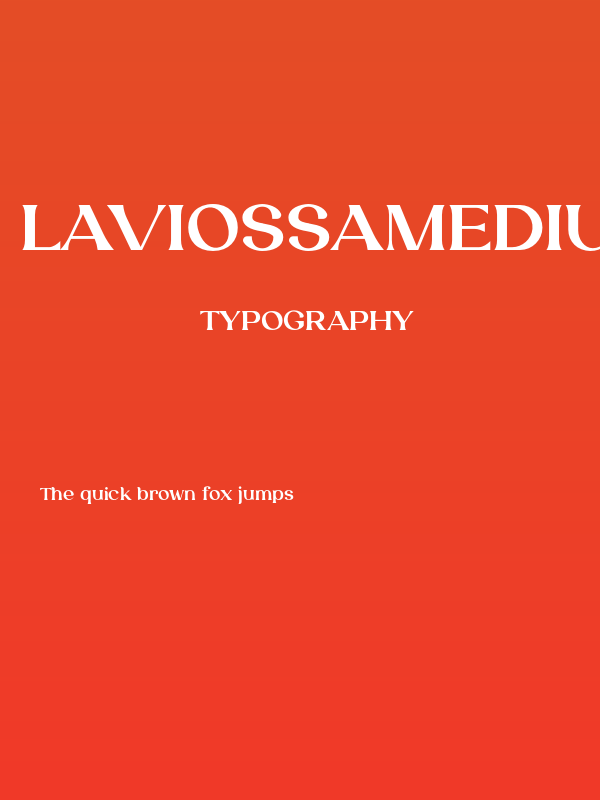 LaviossaMedium Poster