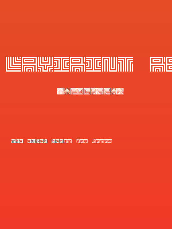 Lavirint Regular Poster