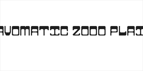 Lavomatic 2000 Plain Logo
