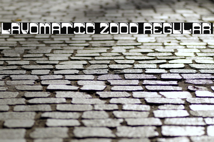 Lavomatic 2000 Regular Example 2