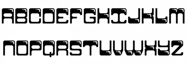 Lavomatic 2000 Regular Font Litere mici