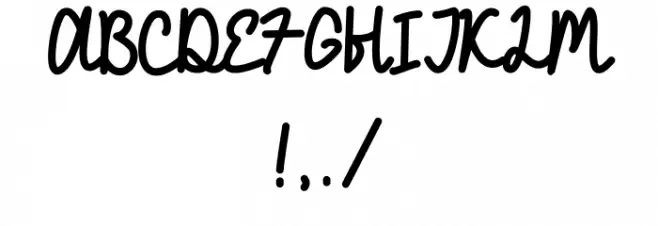 Lawlieness Font Alte caractere