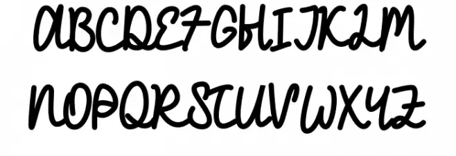 Lawlieness Font Litere mari