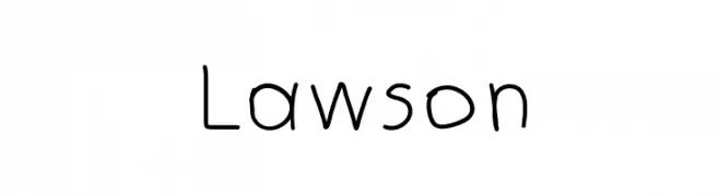 Lawson  Frei Schriftart Herunterladen