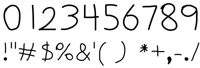 Lawson Font OTHER CHARS