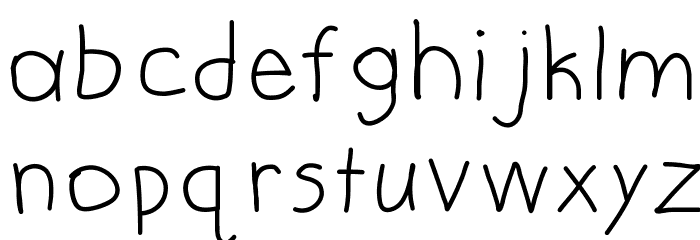 Lawson Font LOWERCASE