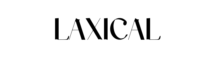 Laxical  baixar fontes gratis