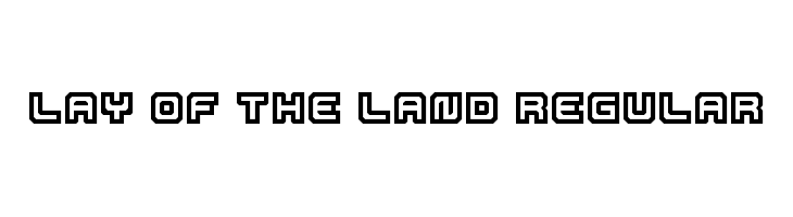 Lay Of The Land Regular  Frei Schriftart Herunterladen