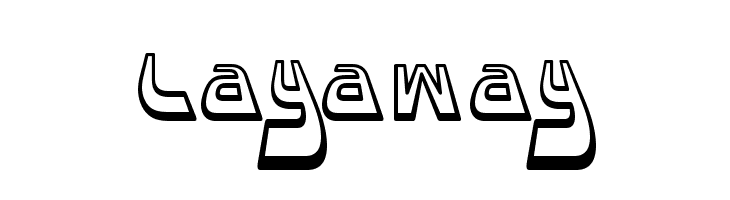 Layaway  免费字体下载